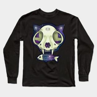 SKULL CAT Long Sleeve T-Shirt